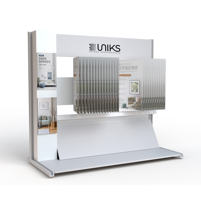 Door frame tile rack